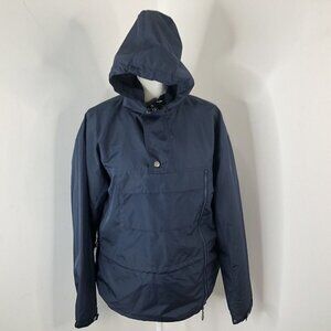 Grand Slam Men’s Lightweight Pull Over Windbreaker Jacket Size S Blue  1/4 Zip